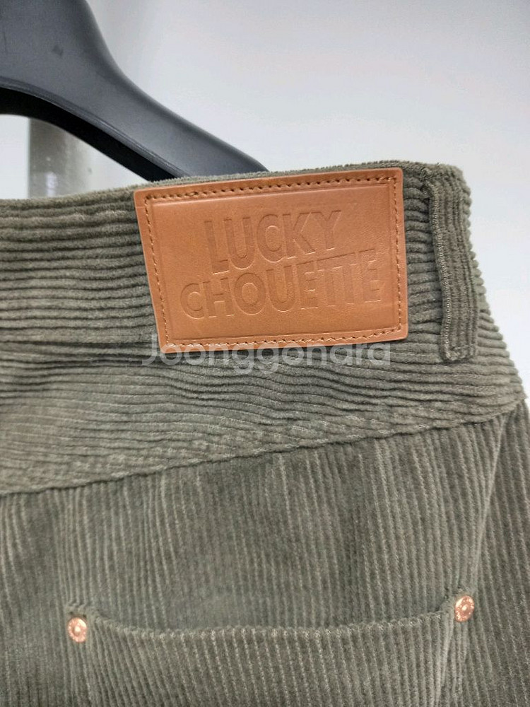 새 럭키슈에뜨 추동 코듀로이 골덴 9부 팬츠 55--6