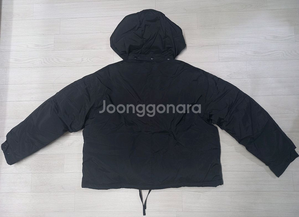 새상품 남성105 라퍼지 덕다운 후드패딩점퍼--3