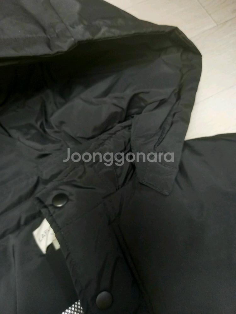 새상품 남성105 라퍼지 덕다운 후드패딩점퍼--7