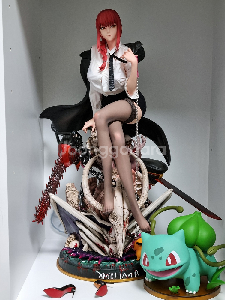 하비하우스 마키마+DLC 택포 155 직거래150 (체인소맨, 레진, 피규어, 레제, 파워)--0