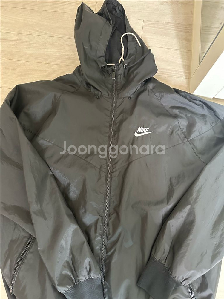 나이키 윈드러너 바람막이 블랙 L, 100--0