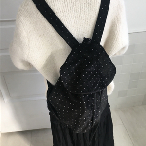 아워캐비넷 도트 백팩 (새상품)