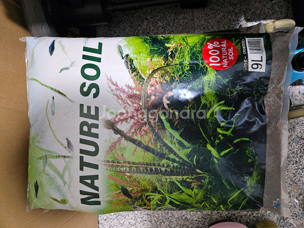 네이처 소일 9L 파우더 어항 모래--0