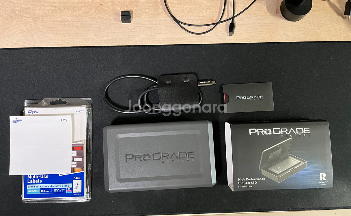 USB4 외장 ssd 2tb ProGrade Digital PG10--0