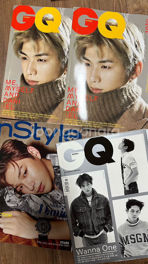 강다니엘 화보, 포토북, 기타 굿즈 일괄--0