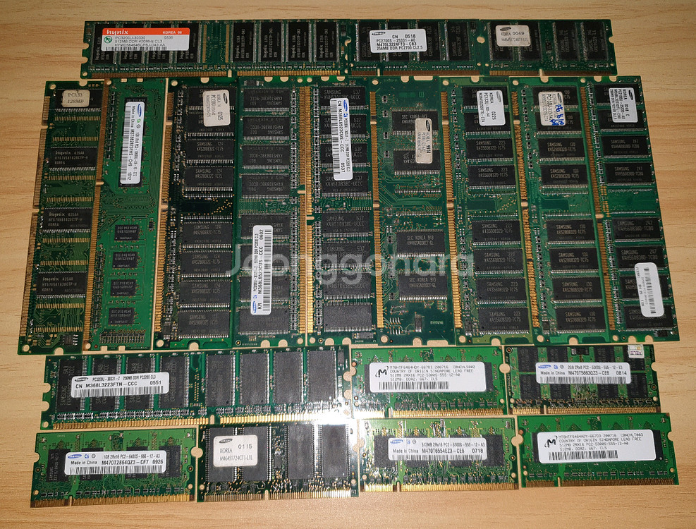 구형 컴퓨터 메모리 일괄--1