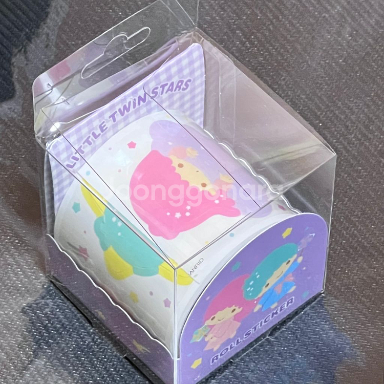 산리오 리틀트윈스타 롤스티커--0