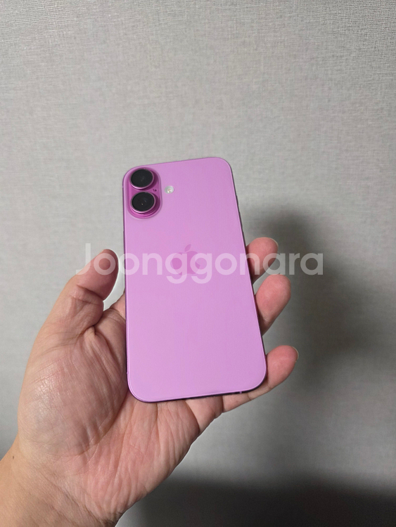 아이폰16 핑크 128기가 SS급 팝니다--1