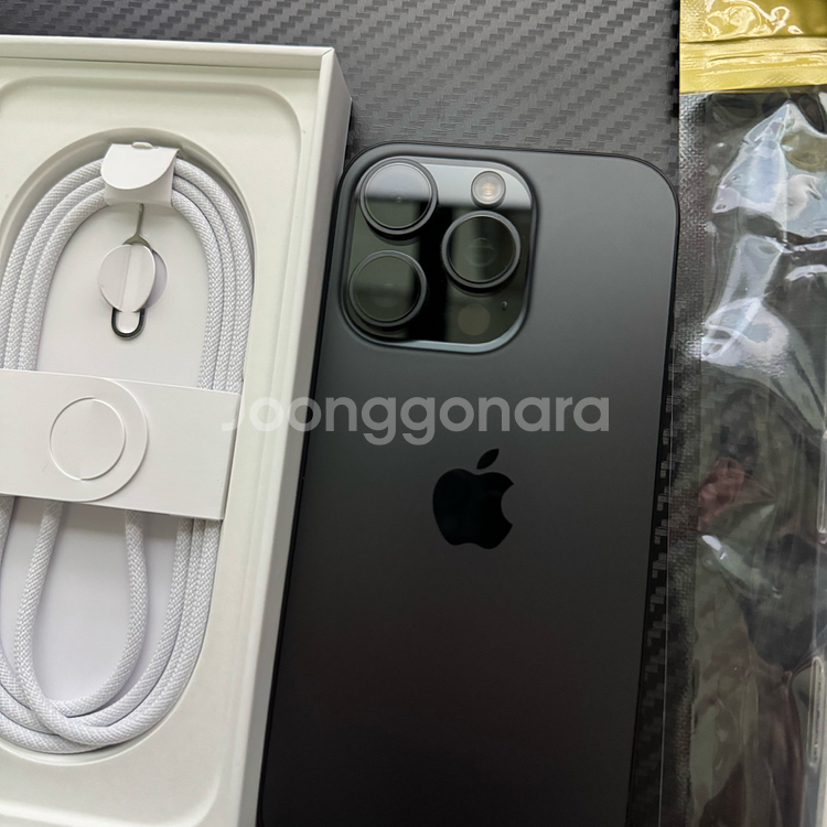 아이폰16프로 256GB 블랙티타늄 (풀박스)--1
