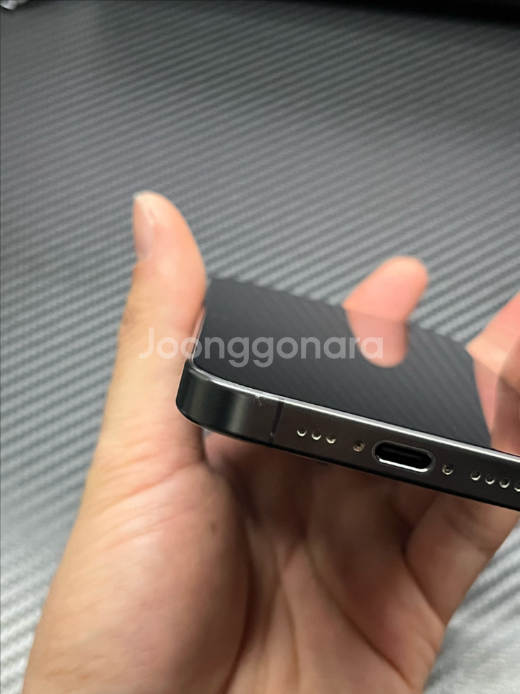 아이폰15프로 128G 블랙티타늄 배터리성능87%--5