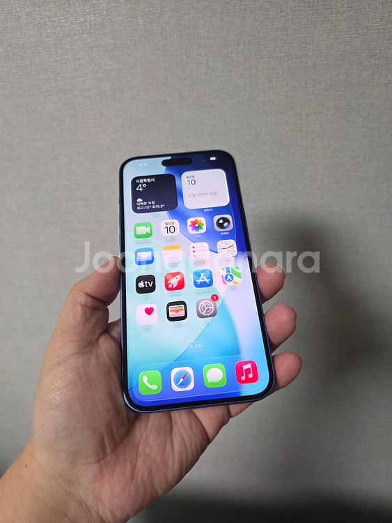 아이폰16플러스 블루 128기가 SS급 팝니다(배터리100%)--0