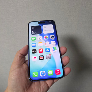 아이폰16플러스 블루 128기가 SS급 팝니다(배터리100%)