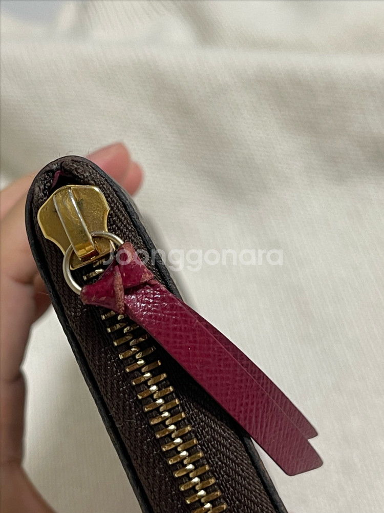 루이비통 장지갑 루이비통 클레망스 월릿 모노그램 푸시아 M60742--3