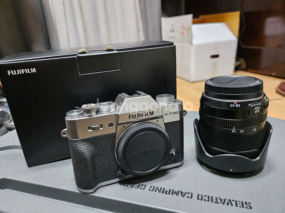 후지 xt30ii + 18-55mm 렌즈 풀박스--0