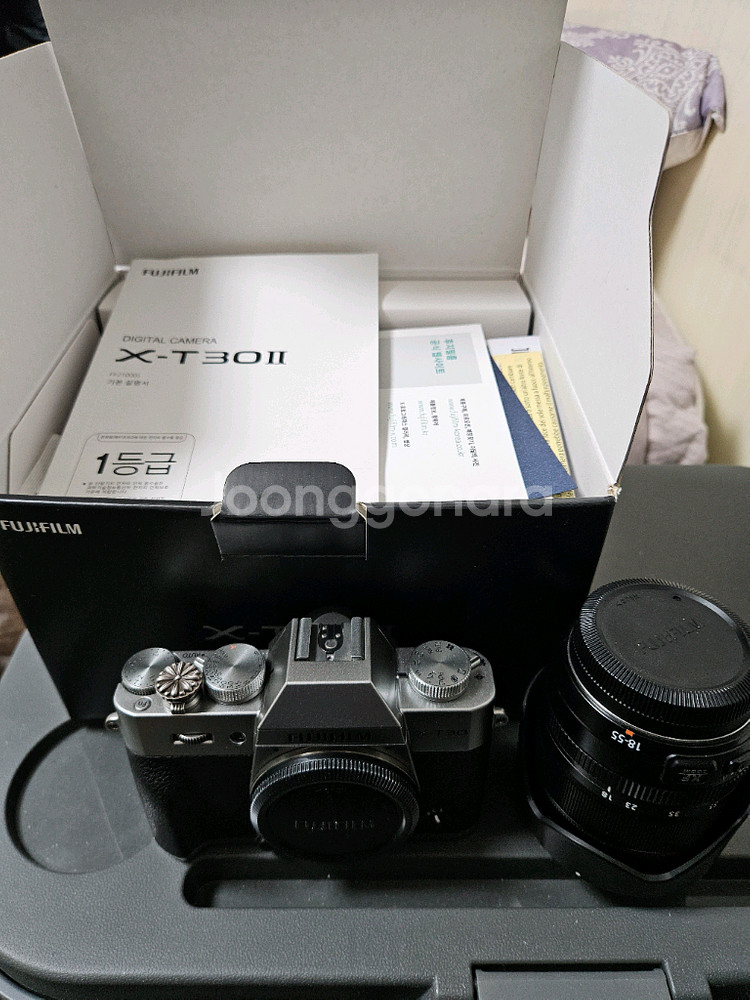 후지 xt30ii + 18-55mm 렌즈 풀박스--7