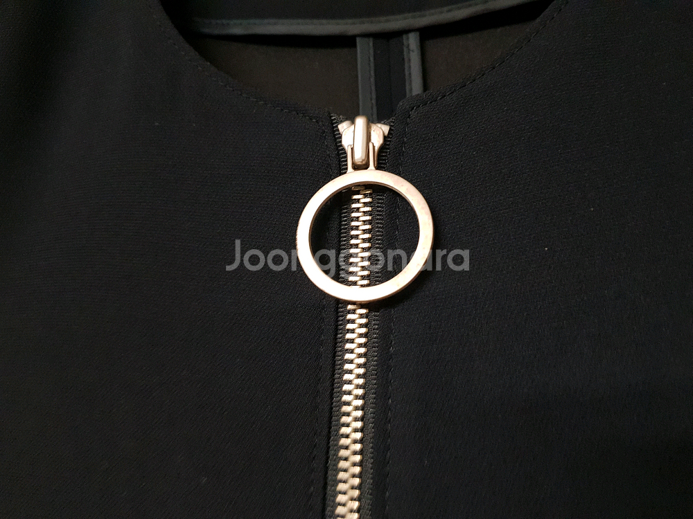 주크 집업여밈 롱아우터--4