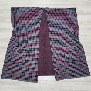 니트(체크)조끼(겸)숄(FREE)