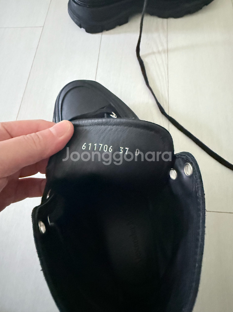 알렉산더 맥퀸 플랫폼 하이탑 스니커즈--0