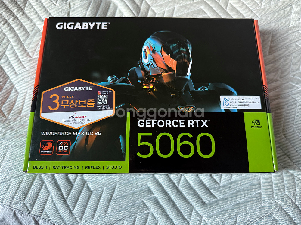 기가바이트 RTX 5060 그래픽카드--0