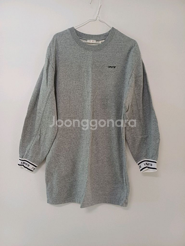 여성 리바이스 롱 맨투맨 (새상품.오버핏90.95))--0