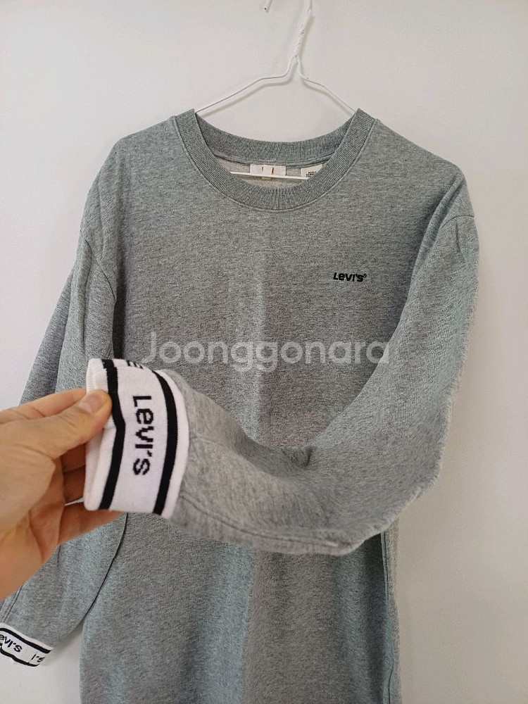 여성 리바이스 롱 맨투맨 (새상품.오버핏90.95))--3