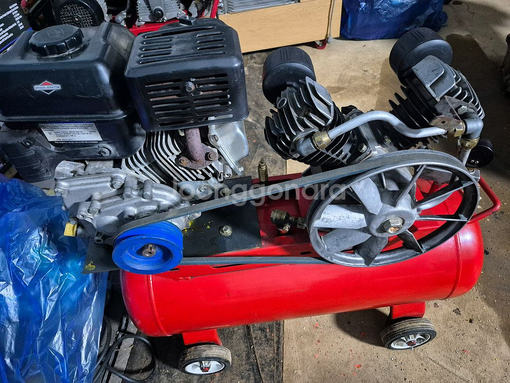 뱅가드 엔진 50리터 콤프레샤--5