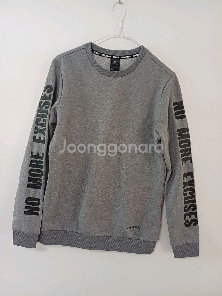 여성 르꼬끄스포르티브 기모 맨투맨 (스판95)--0