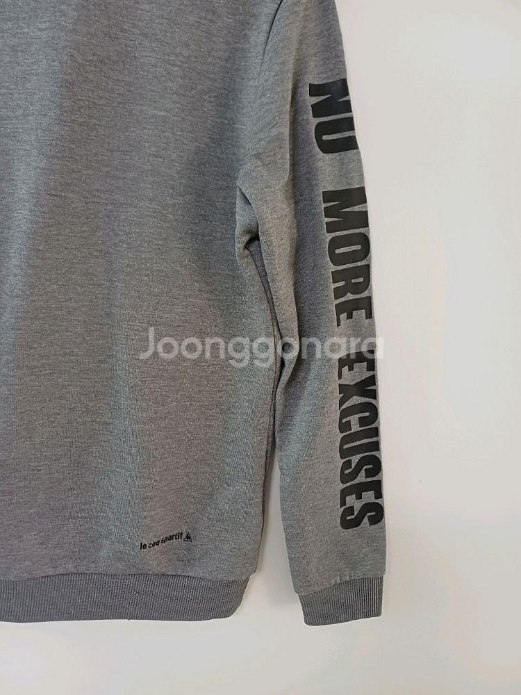 여성 르꼬끄스포르티브 기모 맨투맨 (스판95)--2