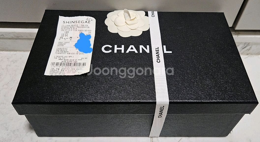 (신세계백화점 정품)샤넬 에스파듀 38 상태 최상급--8