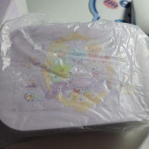 네오스밋코구라시 쿠지 D상 거울 수납함 화장품 연보라색 소품상자 스미코 구라시 악세서리함