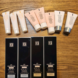 택포)헤라 톤업 선크림 본품 4개 +샘플 8개