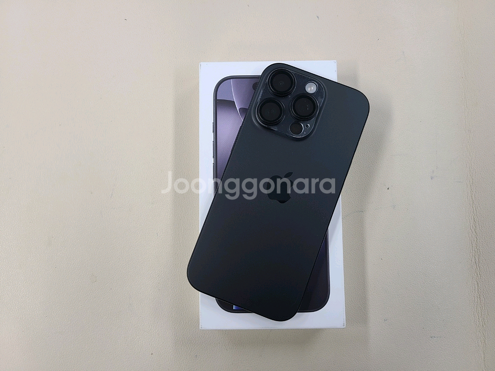 아이폰16프로 128G 밧데리100프로 무기스 실사용4개월 ^^--0