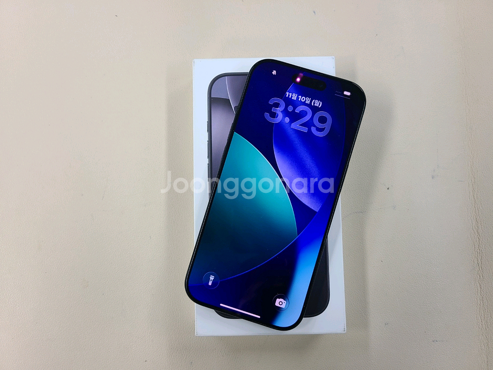 아이폰16프로 128G 밧데리100프로 무기스 실사용4개월 ^^--1