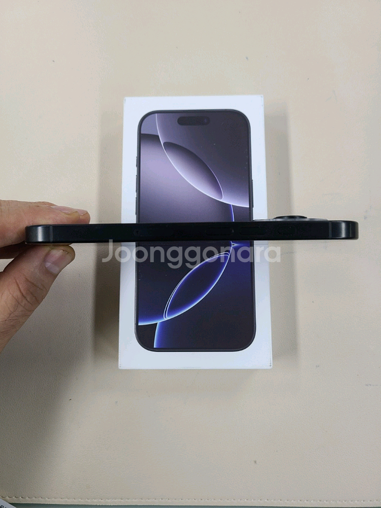 아이폰16프로 128G 밧데리100프로 무기스 실사용4개월 ^^--4