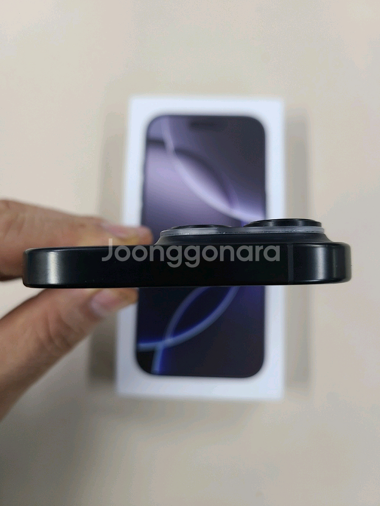 아이폰16프로 128G 밧데리100프로 무기스 실사용4개월 ^^--5