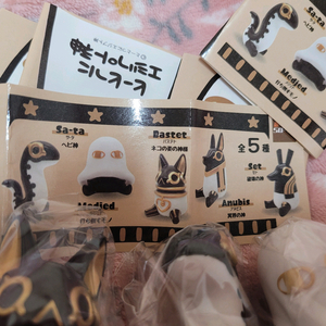 풀셋 이집트신 1탄 데스크탑 가챠 캡슐토이 피규어 희귀 단종 방꾸 굿즈 바스테토 아누비스 고전