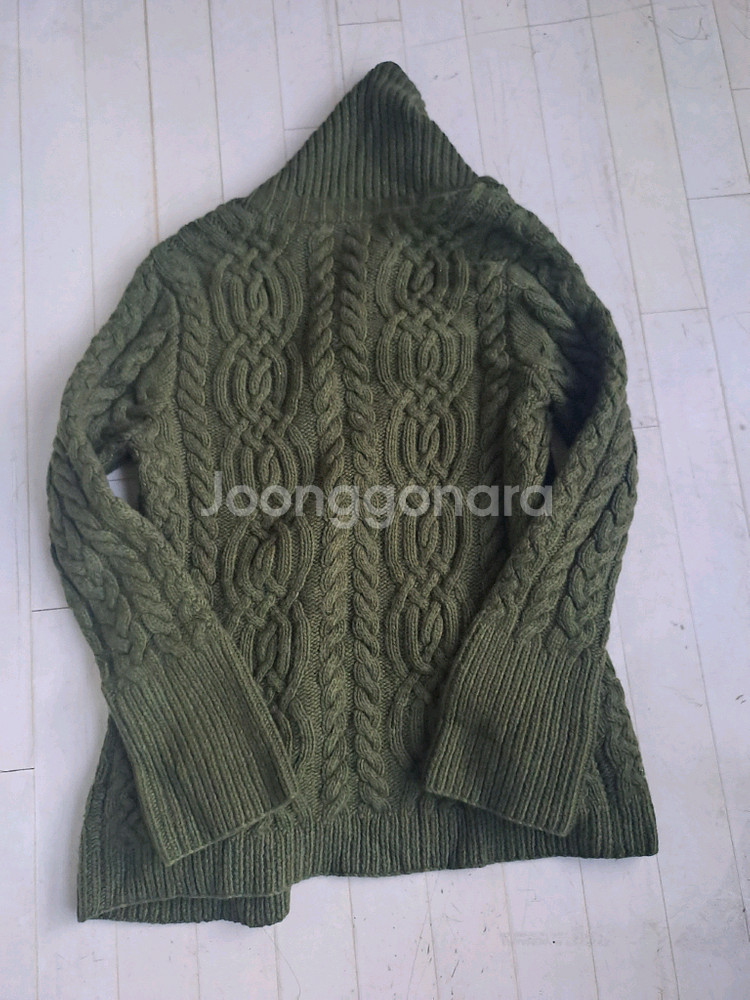 폴로 랄프로렌 케이블 니트 가디건--5