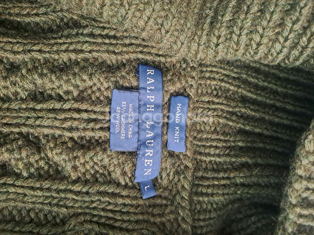 폴로 랄프로렌 케이블 니트 가디건--2