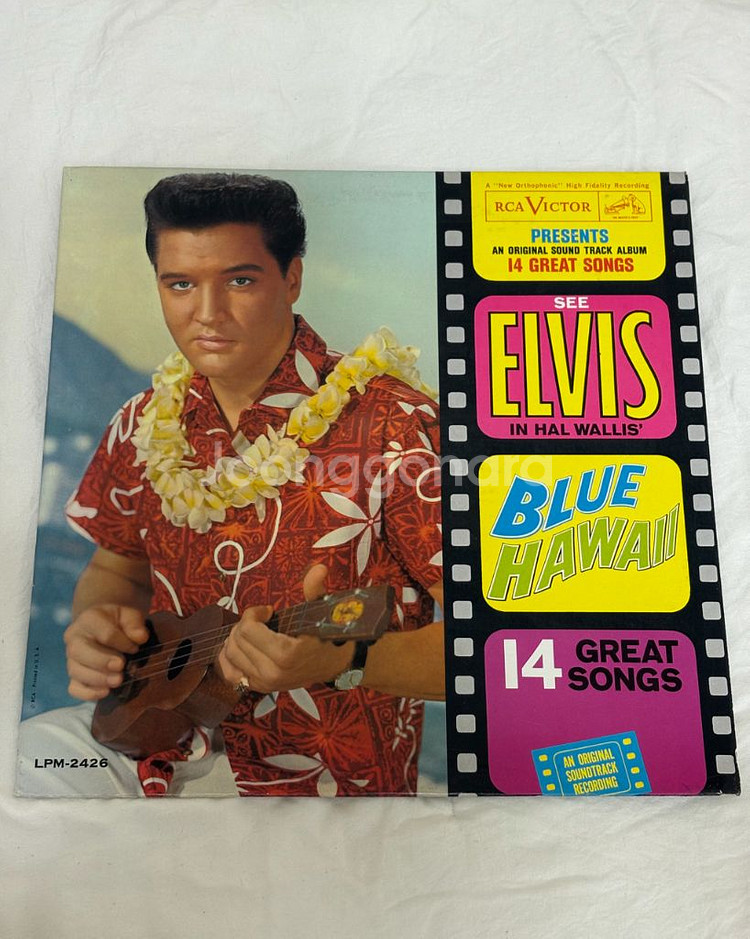 엘비스 프레슬리 블루 하와이 Blue Hawaii lp--0