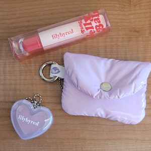 (미개봉) 릴리바이레드 ( 탱글 젤리 립밤/러브빔 미니샤벳 치크 키링/ 미니 키링 파우치)