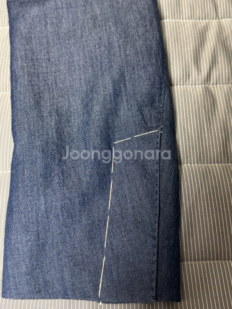 가브리엘 파시니 데님 싱글자켓--3