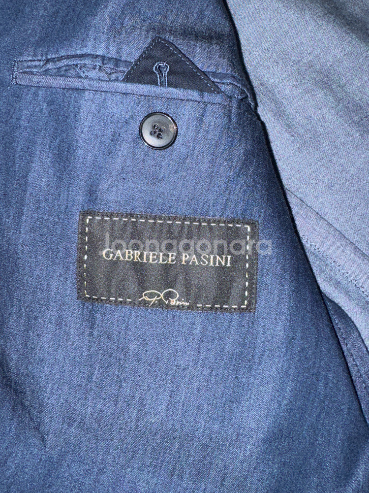 가브리엘 파시니 데님 싱글자켓--1