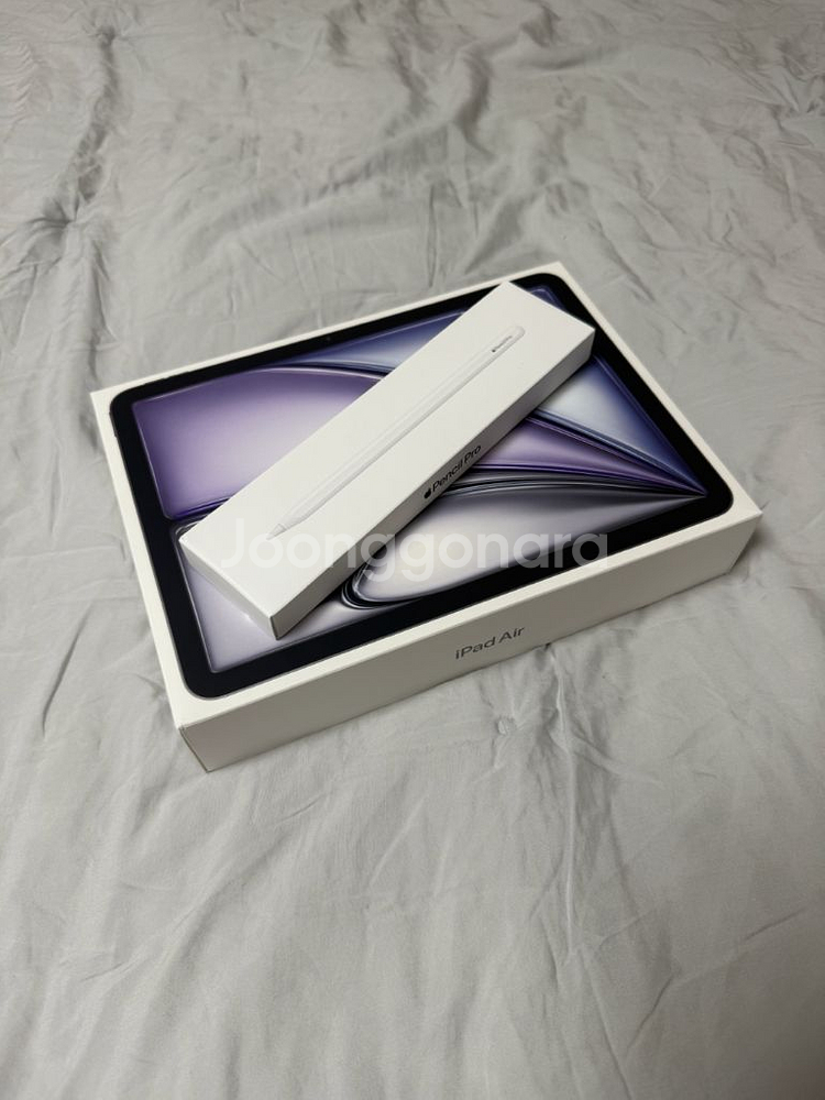 아이패드 에어11 M3 128G WIFI + 애플펜슬 프로 미개봉 새제품--0