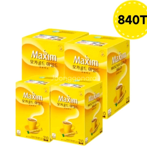 맥심 모카골드마일드 840T (210T 4개) 커피믹스