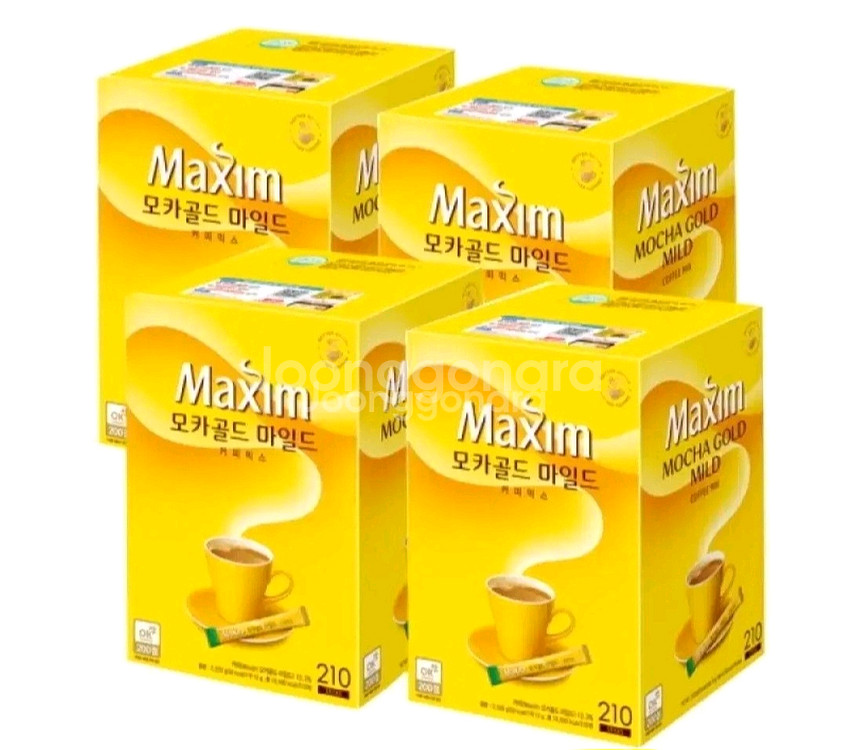 맥심 모카골드마일드 840T (210T 4개) 커피믹스--1