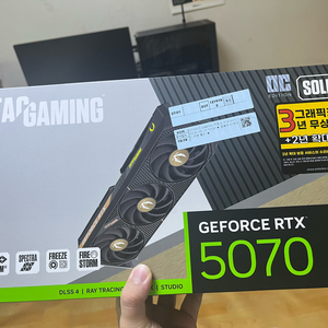 조텍 솔리드 RTX 5070 그래픽카드