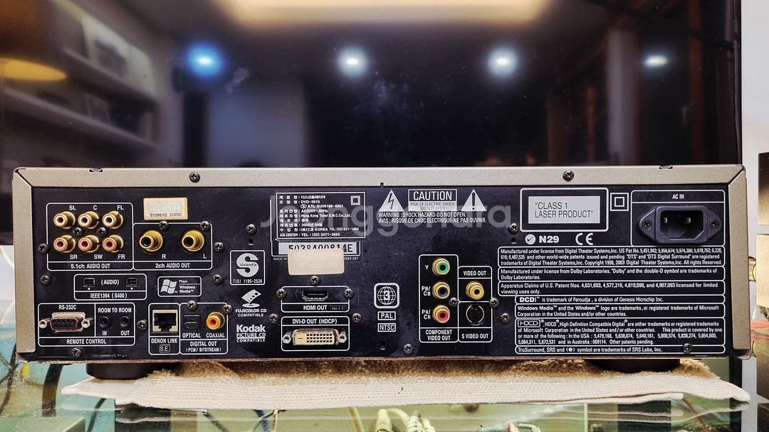 데논 Denon DVD-3910 CD, DVD 플레이어--4