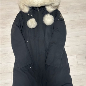 무스너클 여성 롱패딩 M/M 네이비 이미지