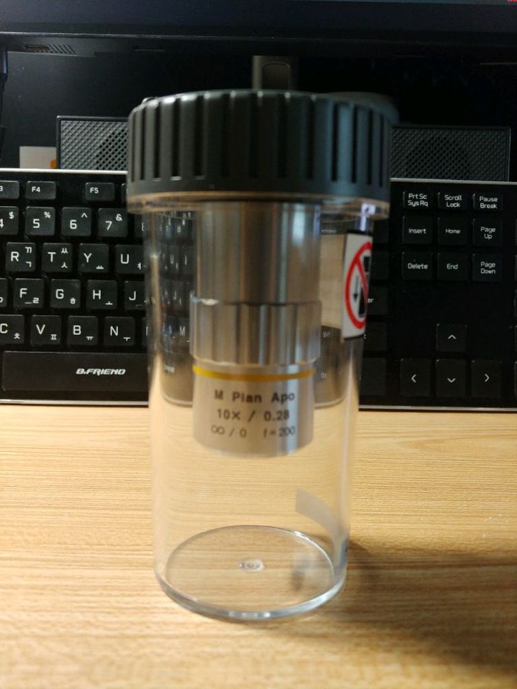 MITUTOYO M Plan Apo 10X Lens 이미지