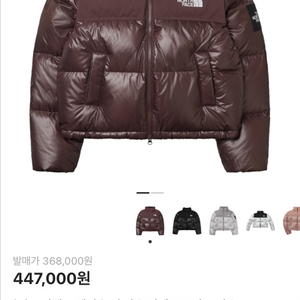 노스페이스 눕시 코코아 m